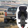 GragicSZ 7 Way Trailer Plug to O Ring Cable,10AWG 7