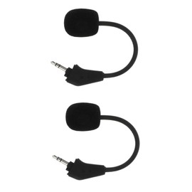 VICASKY 2pcs Wired Gaming Headset Microphone in-line Control for Voice Amplification and Live Streaming Comfortable Over-Ear Design for Gamers and Streamers