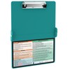 Whitecoat Clipboard® - Physical Therapy Edition (Teal, Bifold)