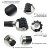 BORDSTRACT Silencer Roller, Automotive Application Roll with Wooden Handle for