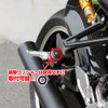 Kawasaki Z1000 CNC tandemusuteppu Silver MM05 – 0138 – SV