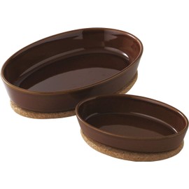 Viking 1273 Cork Oval Trivet 4.9 x 6.7 inches (125 x 170 mm)