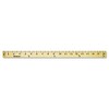 Westcott 10425 Wood Yardstick with Metal Ends, 36-Inch