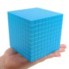 EAI Education Base Ten Thousand Cube: Blue Plastic