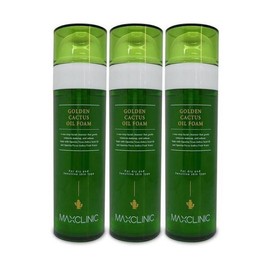 Max Clinic (셀러허브)맥스클리닉 골든 선인장 오일 폼 110g 3개 Ss (S16347896) (Seller Hub) Max Clinic Golden Cactus Oil Foam 110g 3pcs Ss (S16347896)
