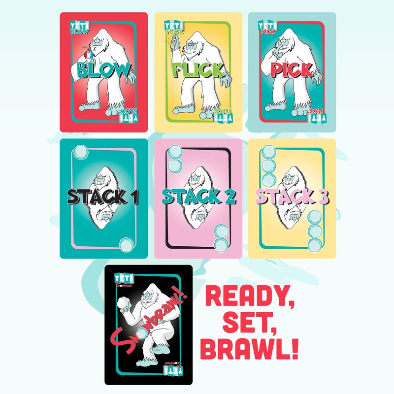 Big Discoveries Yeti Snowbrawl - A Snowball Stacking Brawl Card