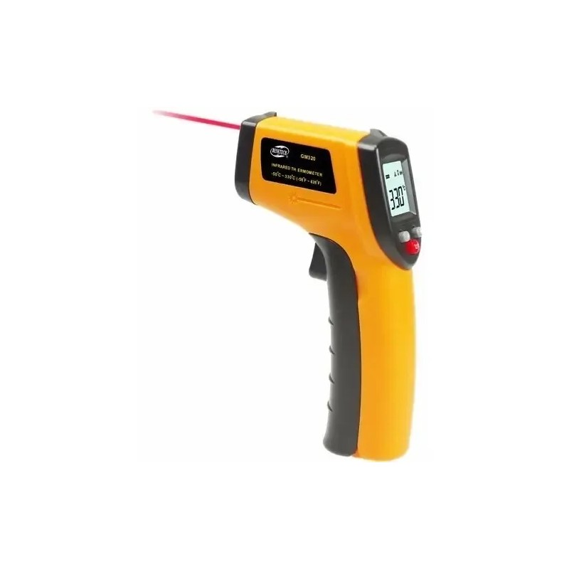 Termómetro Digital Infrarrojo -50 A 380°c Benetech Gm320