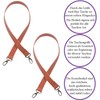 Sunsa Women's Shoulder Straps. Set of 2 Shoulder Bag Handles.