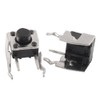 uxcell Tact Switch, Instantaneous Switch, Push Button, No Lock, Right