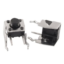 uxcell Tact Switch, Instantaneous Switch, Push Button, No Lock, Right Angle, Pack of 20