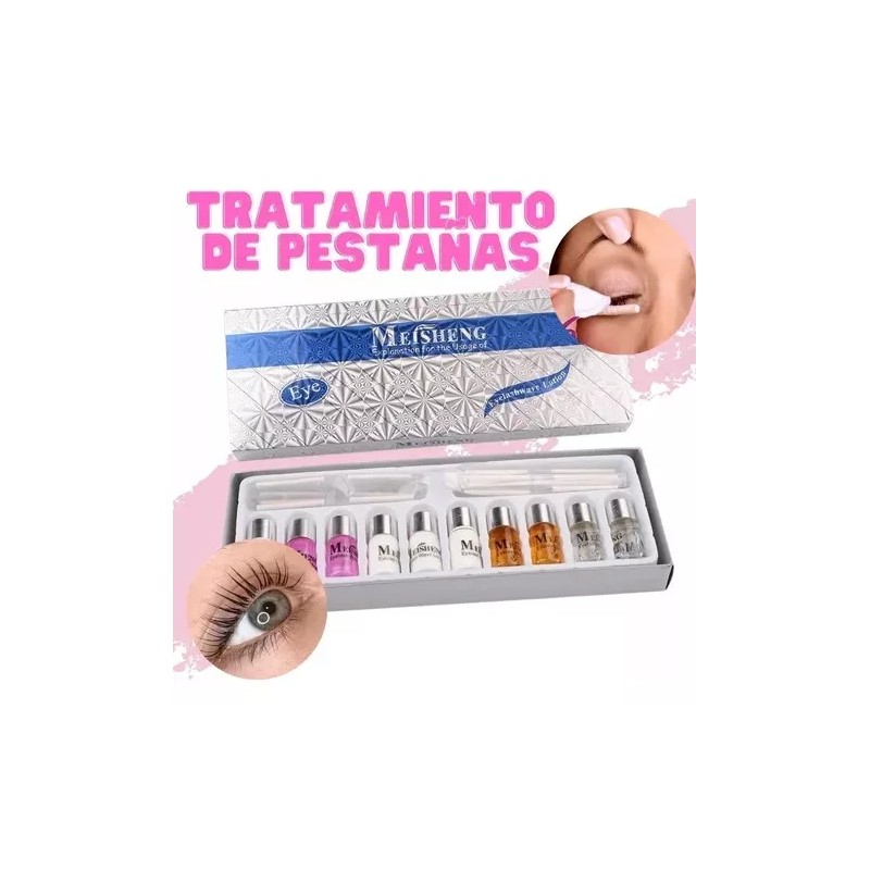 Veraly Kit Ondulado Rizado Permanente De Pestañas Elevación Set F