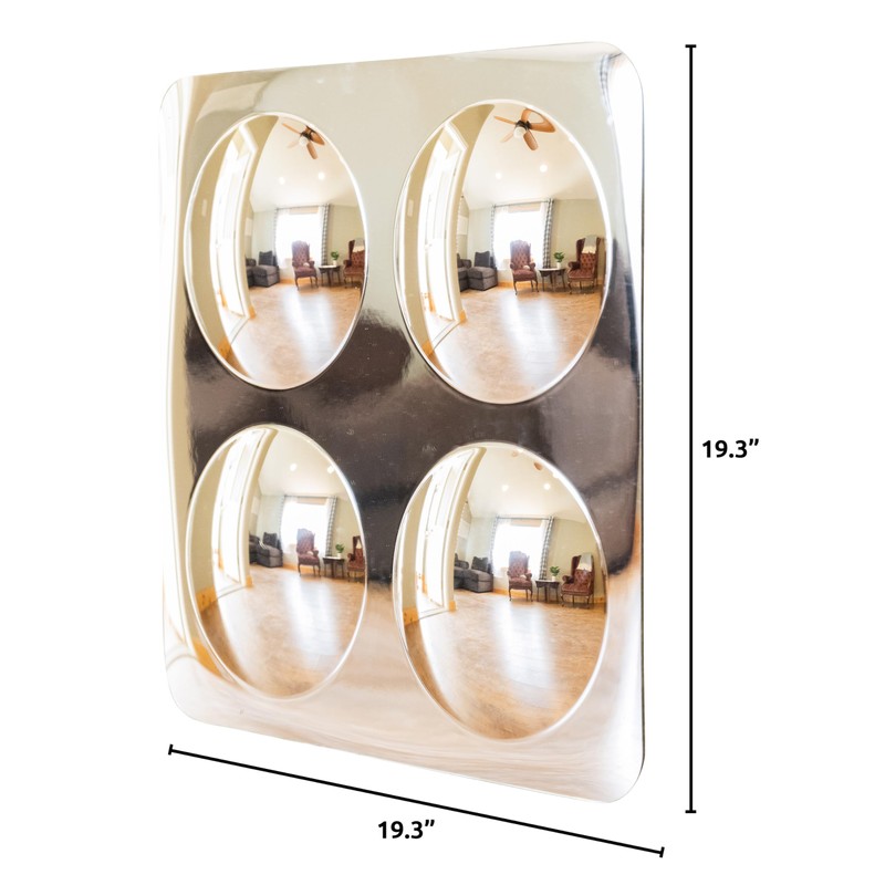 SPARK & WOW Sensory Wall Toddler Mirror - Large -