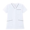 Nurse Scrubs Sweet Medical Nursing Lab Coat for Women, White