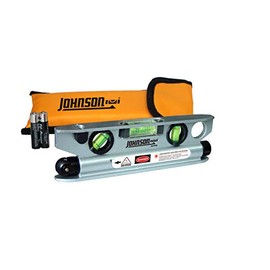 Johnson Level & Tool 40-6164 Magnetic Torpedo Laser Level, Red, 1 Laser Level