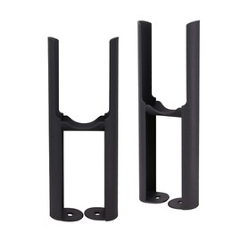NRG Traditional 2 Column Radiator Floor Mounting Feet Kit - Black