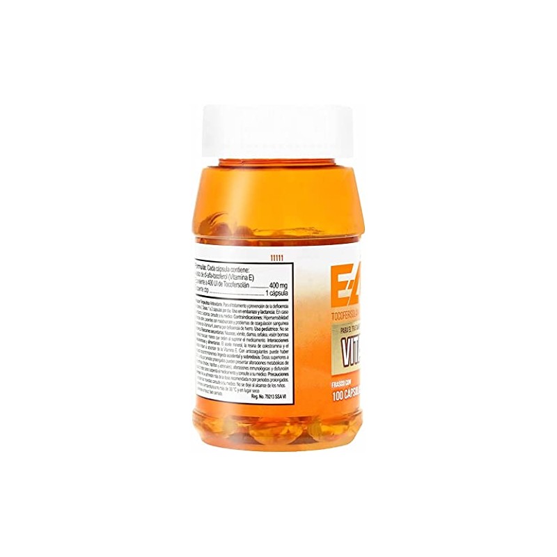 GELCAPS Vitamina E 400mg Con 300 Cápsulas Antioxidante