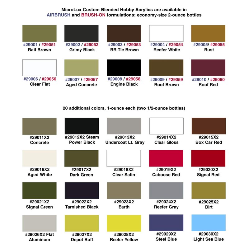 MicroLux Rust Paint, 2oz