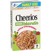 Cheerios Veggie Blends Breakfast Cereal, Apple Strawberry, Made with Fruits