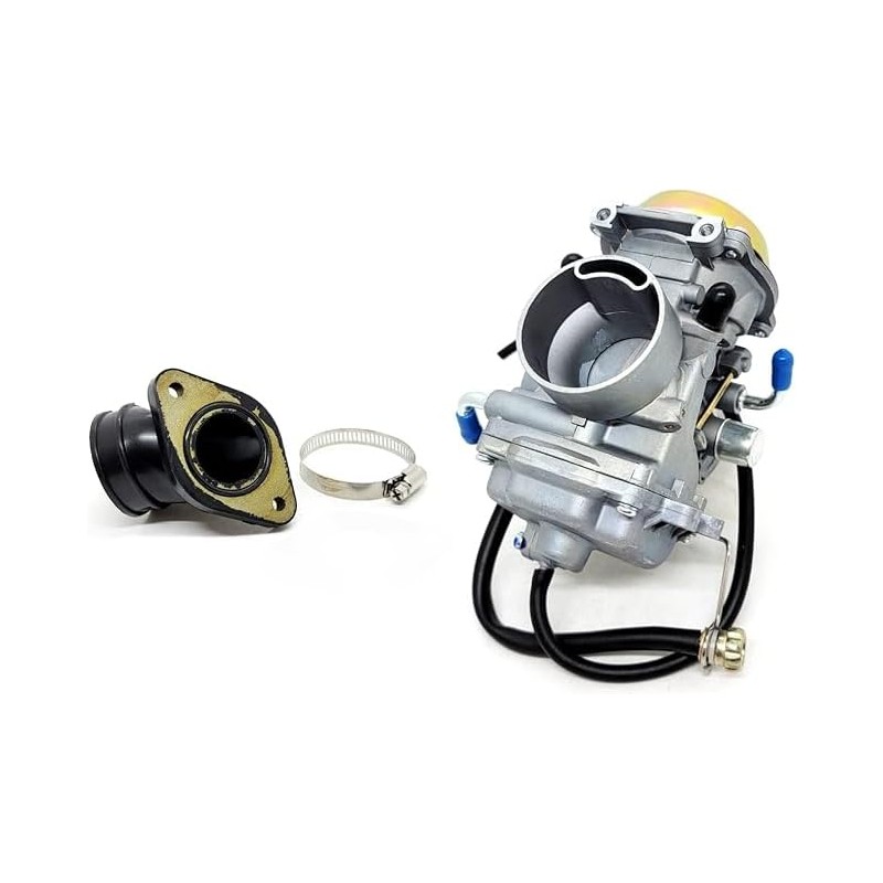 Carburetor & Intake Boot Set For Suzuki Quadrunner 250 (Model