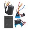 3650 Motor 2300KV+ 120A Brushless ESC + Program Card +