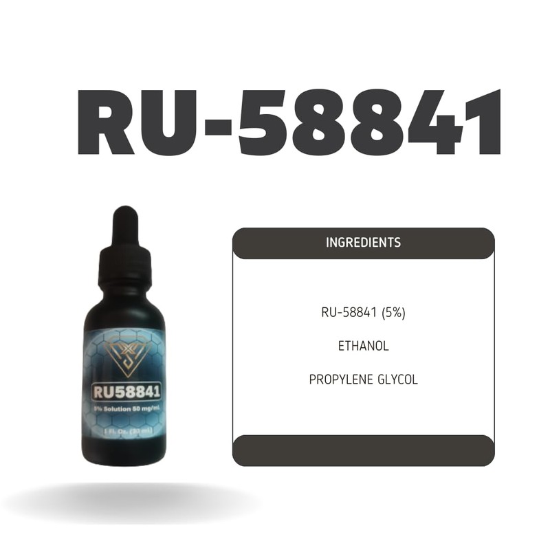 Vantanex RU58841 5%(50mg/mL) 1 Fl. Oz, Clear