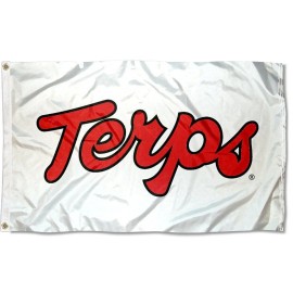 Unbranded MARYLAND TERPS 3'X5' FLAG BANNER ***100% FULL COLOR ON BOTH SIDES OF FLAG***