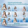 quanler Soft Silicone Inhaler Spacers for Adults and Kids -