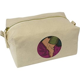 'feet' Canvas Wash Bag/Makeup Case (CS00030951)