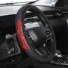 Premium Leather Steering Wheel Cover Compatible with Chevy Camaro SS,