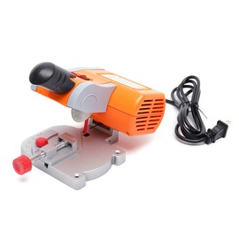 KONKENIE 110V 90W 2" Blade Wood Cutter Machine 45° Miter Saw cutting tool Mini Benchtop Cut-off Saw 7800r/Min
