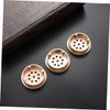 SEWACC 2pcs Round Air Vent Honeycomb Design for Ventilation Cabinets