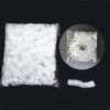 Disposable Shower Caps, Transparent, Pack of 100, Plastic Shower Caps,