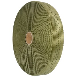GM CLIMBING UIAA CE Certified 4000Lb 25mm Nylon Tube Webbing 9.2M Roll Strap Anchor Making Hiking Climbing Arborist Lumber Rappel Rescue Outdoor Repair Replacement Olive