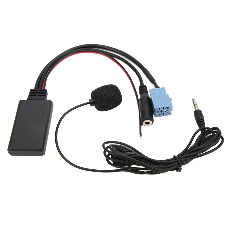 Bluetooth5.0 AUX IN Cable 3.5mm Jack ISO 8Pin 7 607