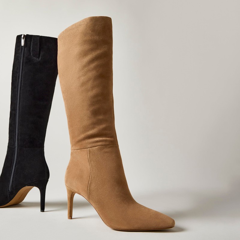 Vince Camuto Women's Arendie Knee-High Boots, Brown, 7