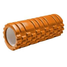 Foam Roller for Deep Tissue Muscle Massage | Fitness Gym Physio | Massage Roller for Legs, Back and Arms | Trigger Point Muscles Therapy | Lightweight | 33x14cm (Orange)