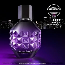 Cyzone Perfume de mujer Sweet Black Exclusive de Aroma Oriental Dulce, 50ml.