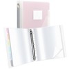 Uquelic Presentation Ring Binder, A4 Display Folder with 50 Punched