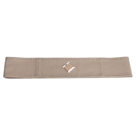 Richmond Auto Upholstery - Leather Wrap Steering Wheel Cover, Tan Compatible with 2008 2009 Ford F-250 Lariat