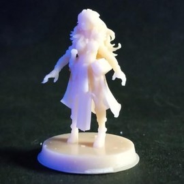Female Human Sorcerer, 28mm Scale, for D&D and Pathfinder