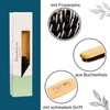 Remos Beech Wood Hair Brush with 100% Boar Bristles and