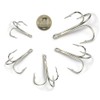 SHADDOCK Triple Hooks Treble Hooks Round Lure 3 Needle Big