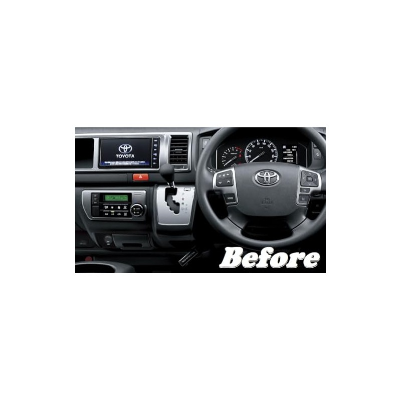IDT 4 Hiace Shift Panel Sheet Sticker Interior Custom HIACE