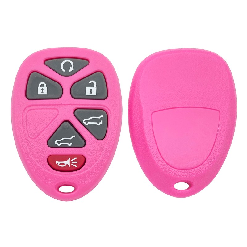 Pink Key Fob Case Shell Fit for Chevy Tahoe Suburban