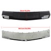 SEBLAFF Black Front Bumper Lower Valance Skid Plate Plastic Replacement