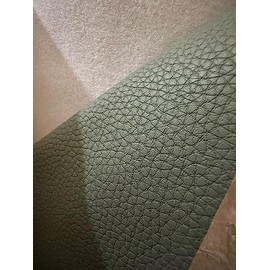 OctoRose Waterproof Pets Friendly Faux Leather Olive Green Easy Fit Fitted Futon Cover | Sofa and Day Bed Elastic Mattress Cover | Couch Protector | (AntiScratch-Olive, Full)