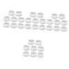 DOITOOL 32pcs Stainless Steel Double-Sided Holes for Wardrobe Cabinet Ventilation