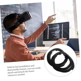 LABRIMP Vr Goggles Lens Protector Reusable Vr Lens Ring Scratch Accessory Fit for Headsets Household Glasses Ring