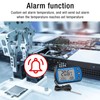 Refrigerator Thermometer ‑50 to 70℃ Digital LCD Display with Alarm