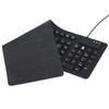Keyboard 108 Key Spanish USB Wired Portable Foldable Quiet Waterproof